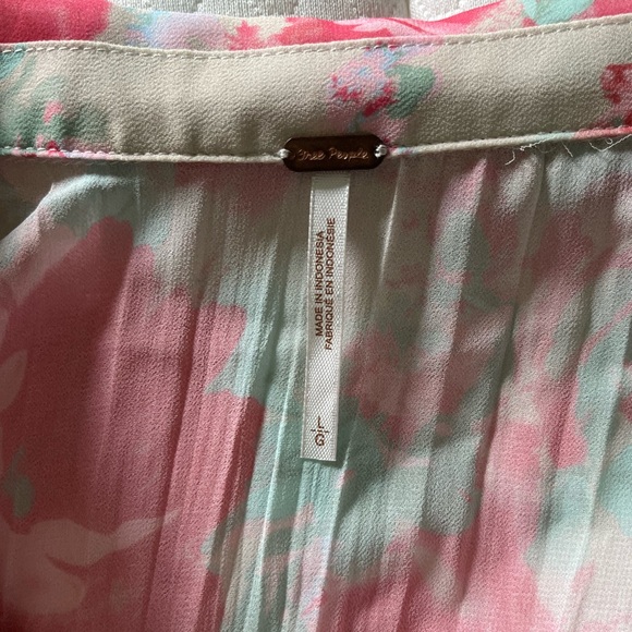 Free People Floral Ruffle Blouse - Picture 5 of 6